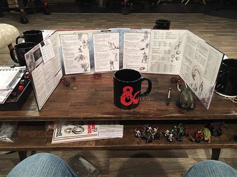 5th Rpg Dungeon Masters Dm Screen Reincarnated Fifth Edition