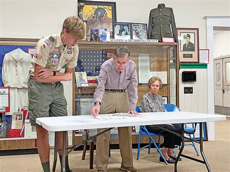 Eagle Scout Project To Memorialize WWII Vets Stories The Dispatch