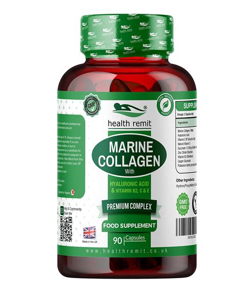 Buy Marine Collagen Complex 1000mg Hydrolysed Type 1 Enriched With