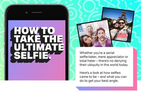 How To Take The Ultimate Selfie Infographic