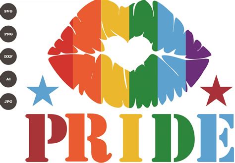 LGBTQ PRIDE Png Eps Svg Dxf Digital File Etsy