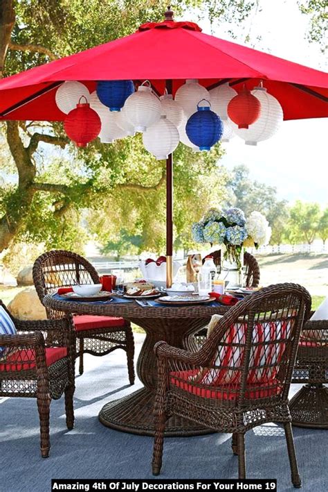 Amazing 4th Of July Decorations For Your Home Homyhomee