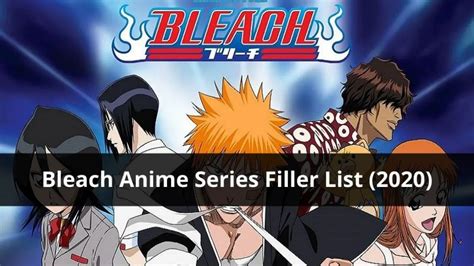 Bleach Filler List Complete Guide Of Filler Episodes And Arcs My Otaku
