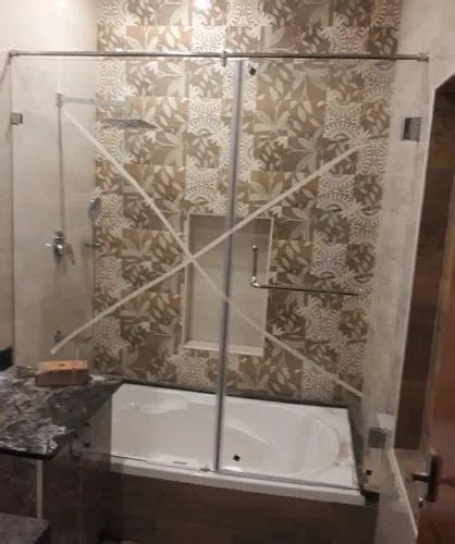 Straight Shower Glass Partition Shape Quadrant At Rs 450square Feet