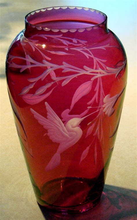 Catherine Miller Design Art Glass Vase Stained Glass Art Glass Art
