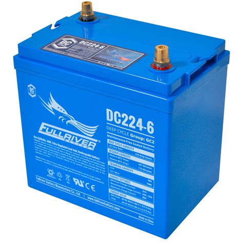 Dc224 6 Batt Agm Cycle Prolonge Gr Gc2 6v 224ah Batteries Expert