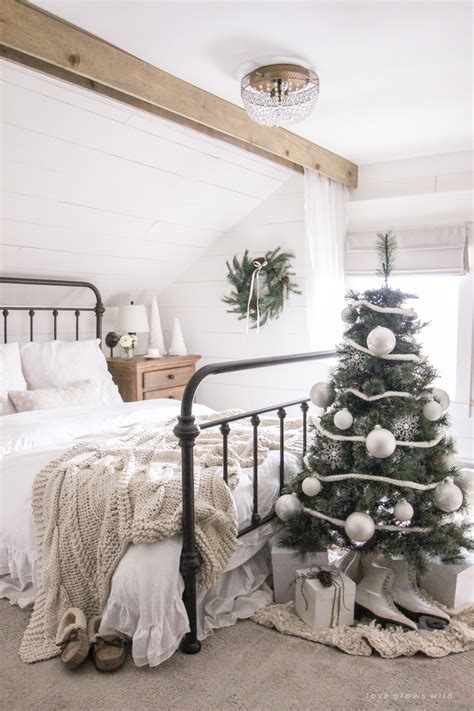 Vintage Winter Bedroom Love Grows Wild