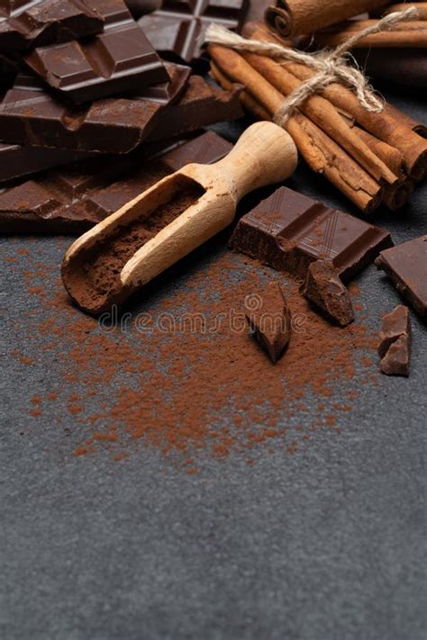Partes Escuras Ou Do Leite Do Chocolate E P De Cacau Org Nicos No