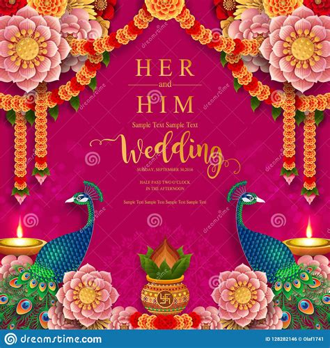 They are festive occasions in india, and in most cases celebrated with extensive decorations, colour, music, dance, costumes and rituals that depend on the community. Indian Wedding Invitation Carddian Wedding Invitation Card ...