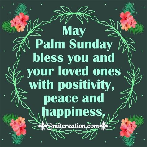 Happy Palm Sunday Blessing