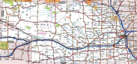 Printable Map Of Nebraska Free Printable Maps