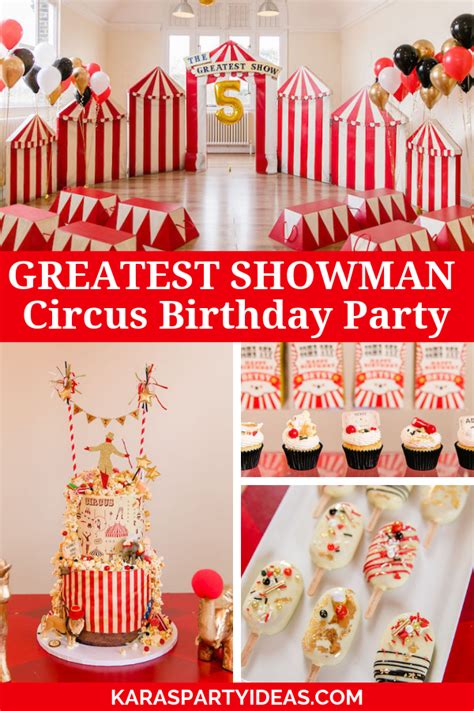 Kara's Party Ideas Greatest Showman Circus Birthday Party | Kara's