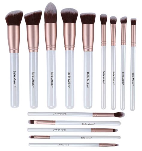 Belle Maker 14pc Makeup Brush Set Start To Finish