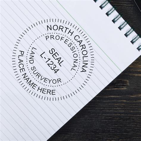 Get Your North Carolina Professional Surveyor Stamp | ESS