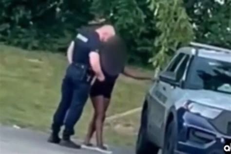 Update Police Officer Who Was Caught On Camera Kissing Woman Has Been