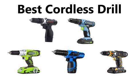 Shopping for a new cordless drill can be overwhelming. Best Cordless Drill - YouTube
