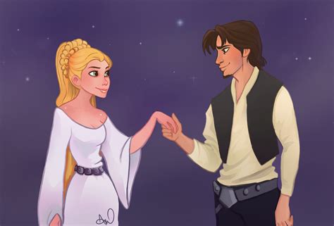 Relsgrotto • Tangled X Star Wars This Is Rapunzel As Princess