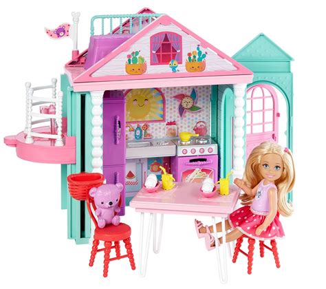Barbie Doll House Play Set Chelsea Kids Toddler Pretend T Girl Toy