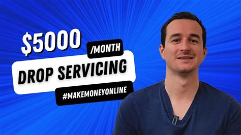 Make 5000month With Drop Servicing Trust Me Its Easy Uberecom