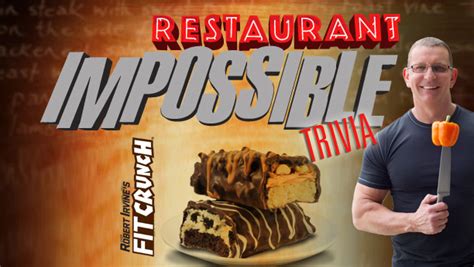 New Restaurant Impossible Trivia Rules Robert Irvine