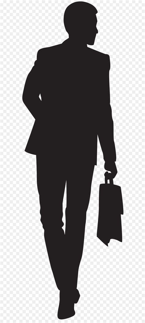 Businessperson Silhouette Businessman Vector Png Download 512512