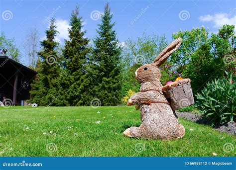 Easter Bunny Stock Photo Image Of Nature Furry Decorative 66988112