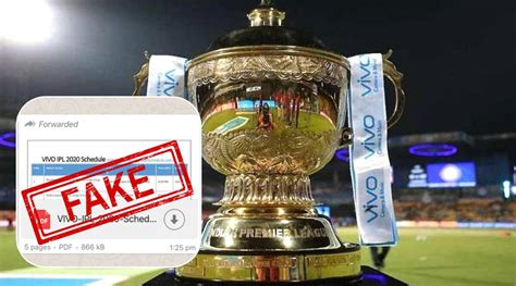 There are huge hype and eagerness among fans to witness their favorite players performing at the championship. Fake VIVO IPL 2021 Schedule in PDF For Download Goes Viral on WhatsApp: BCCI Yet to Announce ...