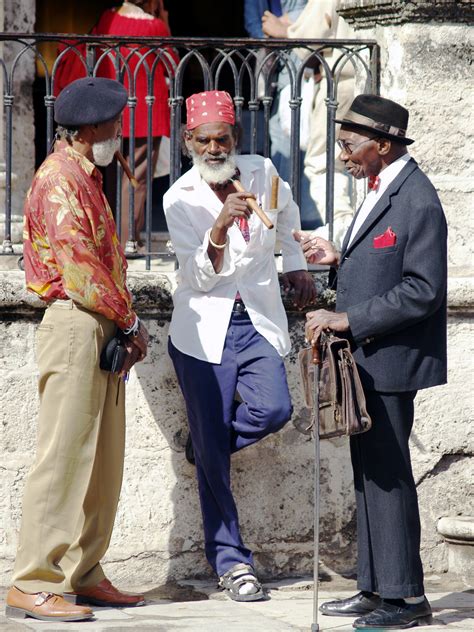 Free Images Square Clothing Cuba Men Cigar Tradition Costume