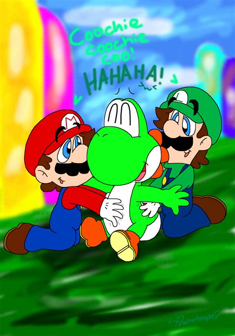 Super Mario On Nintendotickling Deviantart