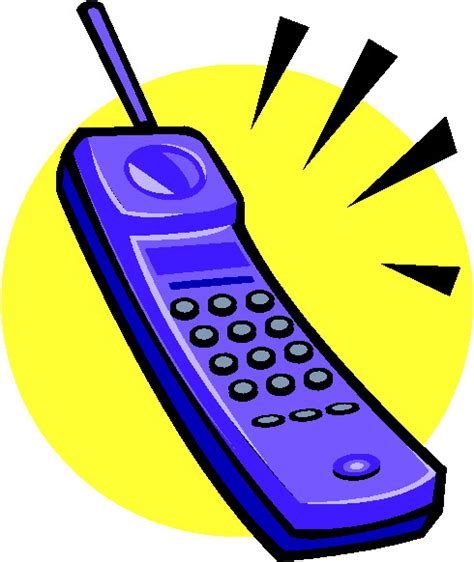 Telephone Clip Art Phone Clipart Image 7 Wikiclipart