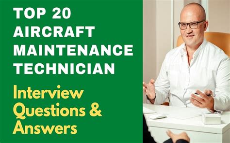 Top 20 Aircraft Maintenance Technician Interview Questions And Answers