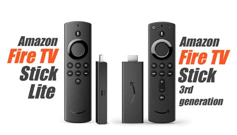 Amazon Fire TV Stick Lite And 3rd Generation Fire TV Stick Launched