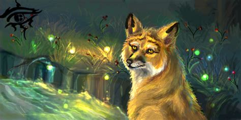 Fox On The Emerald Meadow By Dgrayfox On Deviantart