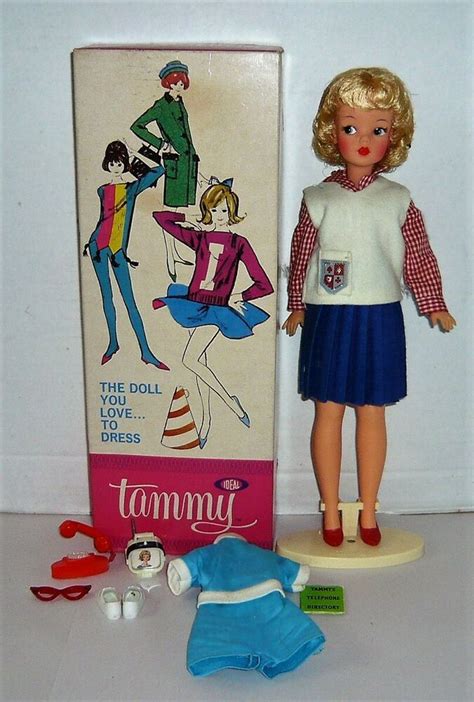 Vintage Ideal Tammy Doll Wbox Tammy Doll Dolls Sailor Outfits