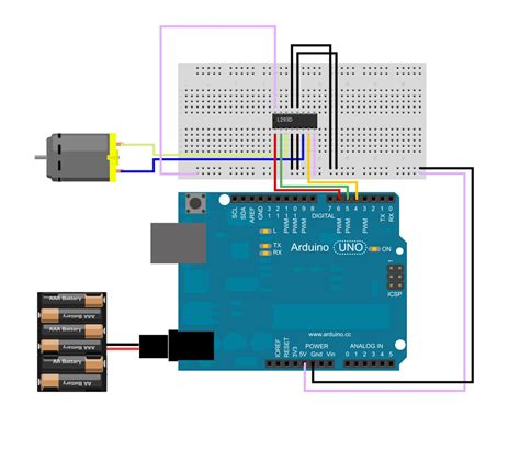 Powering Arduino And L293d From Same Battery Pack Project Guidance