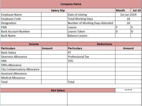 Excel Pay Slip Template Singapore Payroll Software Ehr Payroll