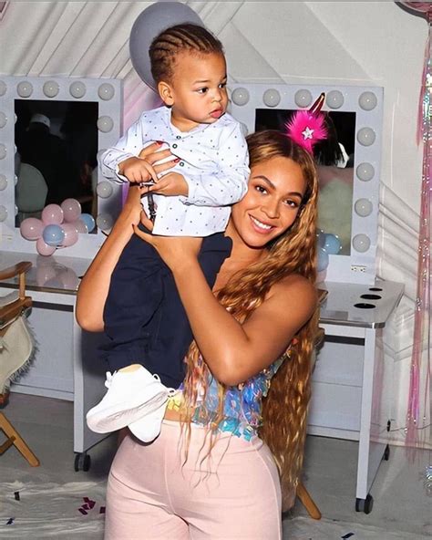 The twins, named sir carter and rumi, are one month old according to the singer's post. Jay Z can't deny this child if he wants to ...