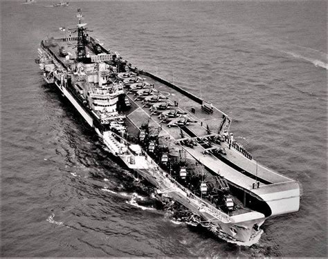 Hms Hermes Returning From Falkland Island Conflict Royal Navy Ships