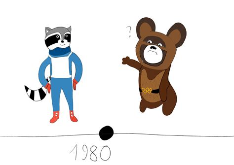 Olympic Mascots Roni And Misha By Bartoszpl On Deviantart