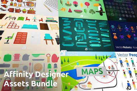 Affinity Designer Assets Bundle | Custom-Designed Illustrations