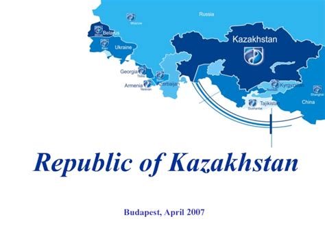 Editable Kazakhstan Powerpoint Map Ph