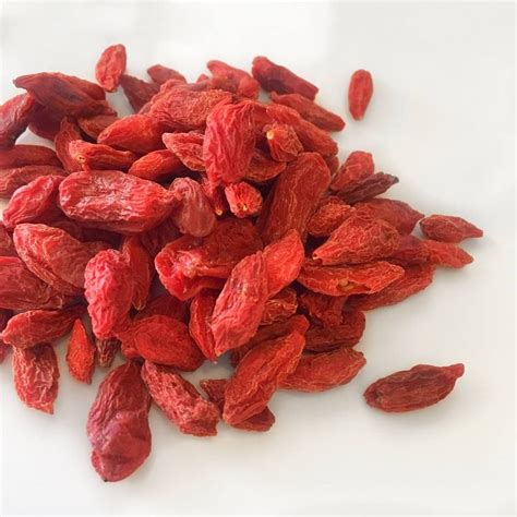 One tablespoon of these berries. We are officially carrying goji berries at Mandala Tea ...