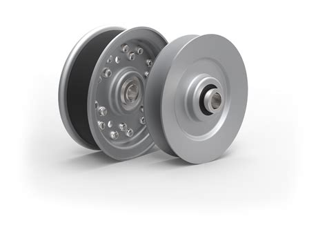 Runright® Steel Idler Pulley Flat Belt And V Belt On The Timken Company