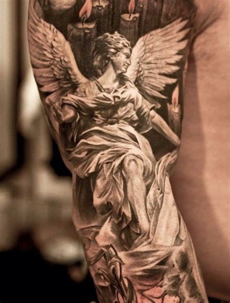 Top Guardian Angel Tattoo Sleeve Latest Tdesign Edu Vn