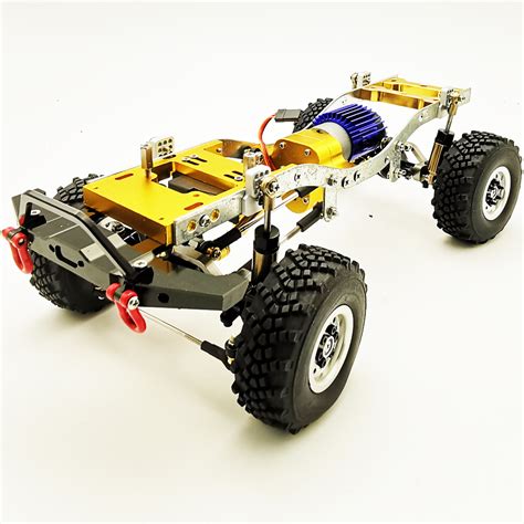 New Wpl 116 Upgraded Metal Rc Car Chassis Unassembled Kit For Military