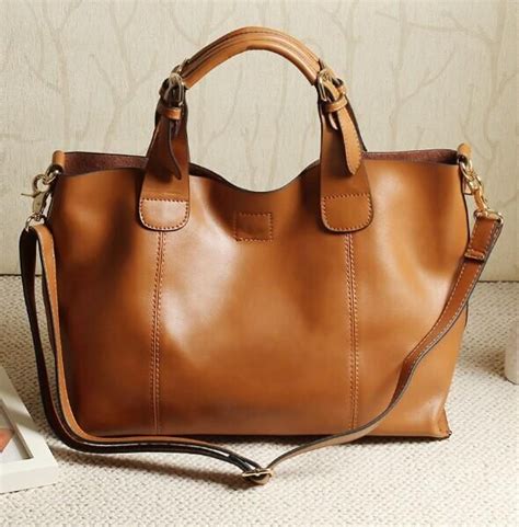 Genuine Leather Hasp Composite Handbag Clearance Sale Genuine Leather
