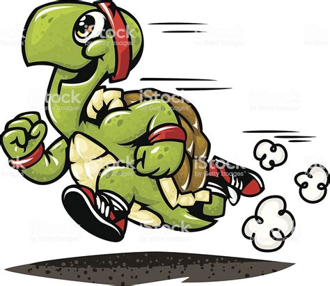 Cartoon Turtle Going For A Run Cartoon Turtle Turtle Graphics Free