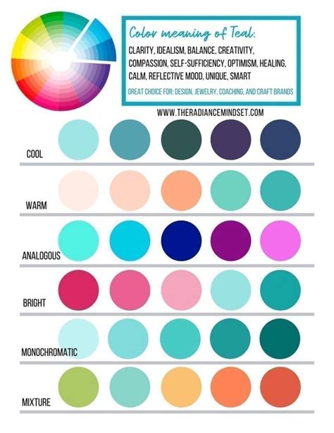 Teal In Marketing Using Color In Your Branding The Radiance Mindset