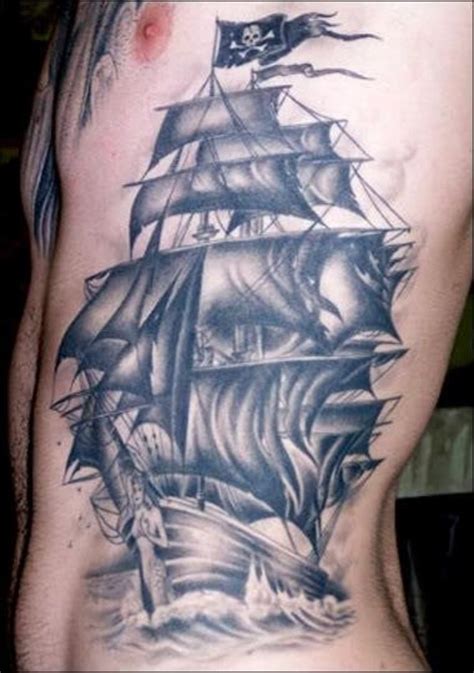 The curse of the black pearl. Nautical Tattoos - Mermaids, Sparrows, Ships and Pirates ...