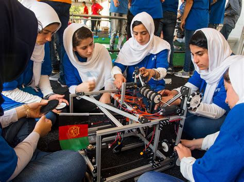 Afghan Girls Robotics Team Who Were Denied Entry To Us Wins Top